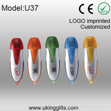 Customized Logo Plastic USB Flash Drive